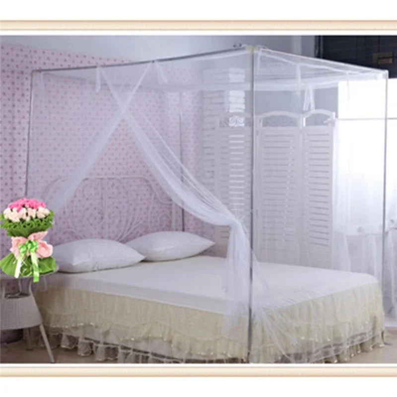 Double Bed Lace Mosquito Net – Full-Size Canopy for Kids & Adults
