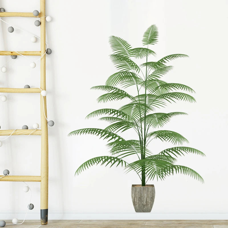 Waterproof Self-adhesive Green Plant Potted Wall Sticker