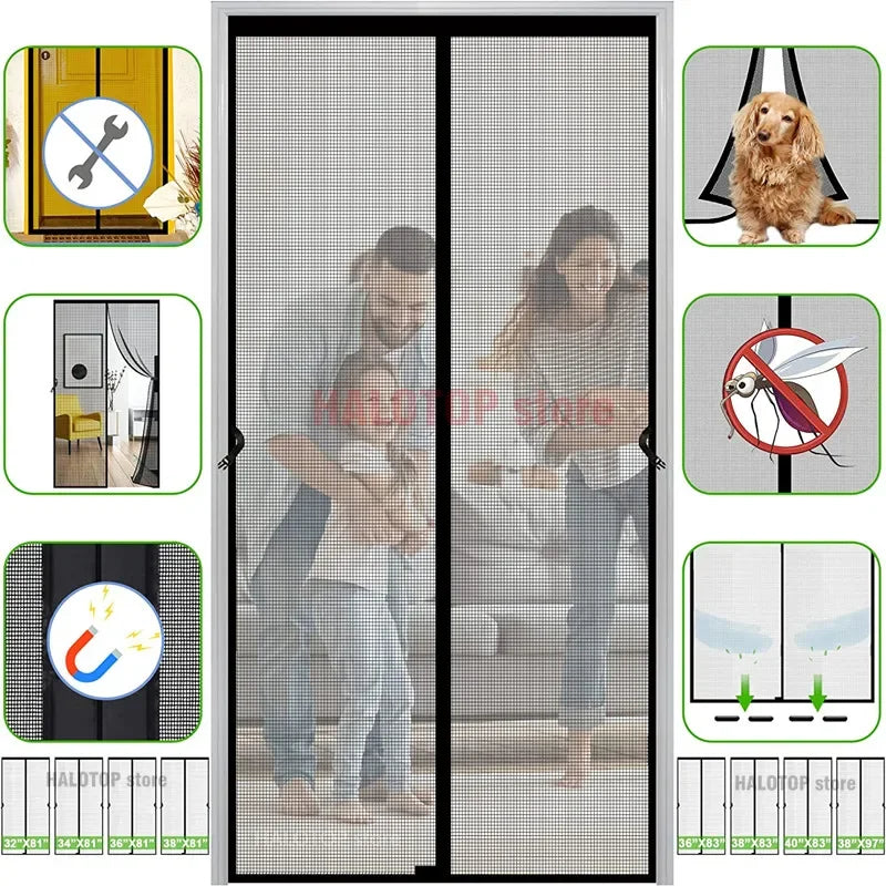 Magnetic Door Mosquito Net – Anti-Insect Screen