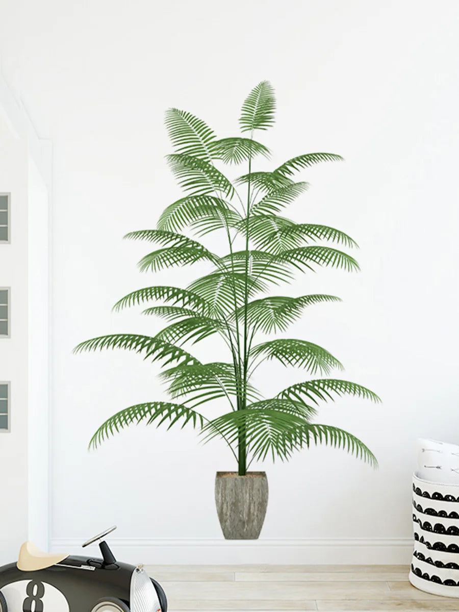 Waterproof Self-adhesive Green Plant Potted Wall Sticker