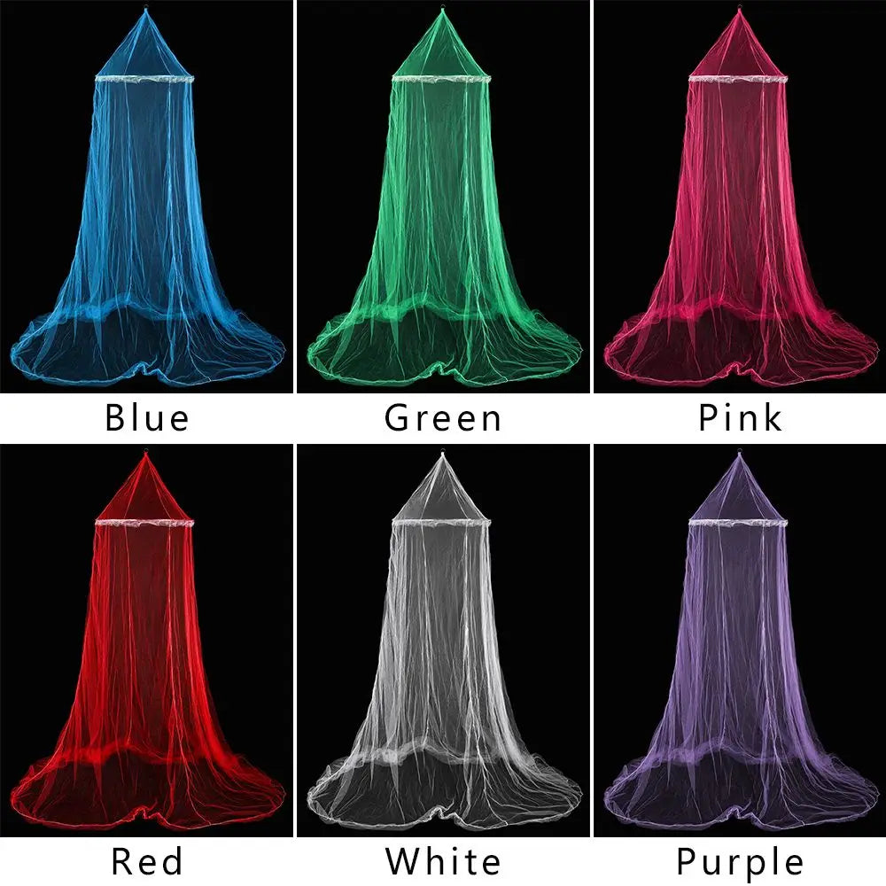 Princess Mosquito Net Canopy – Dome Mesh Bed Protection & Home Decor, Single Entry Insect Repellent
