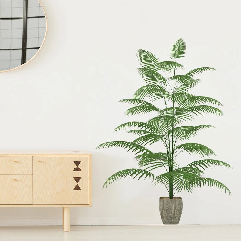 Waterproof Self-adhesive Green Plant Potted Wall Sticker