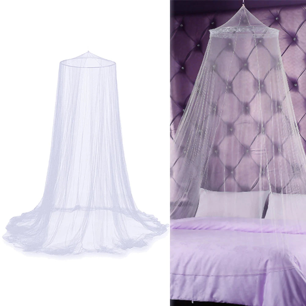 Large Dome Mosquito Net for Bed – Hanging Insect Mesh Canopy for Bedroom Protection