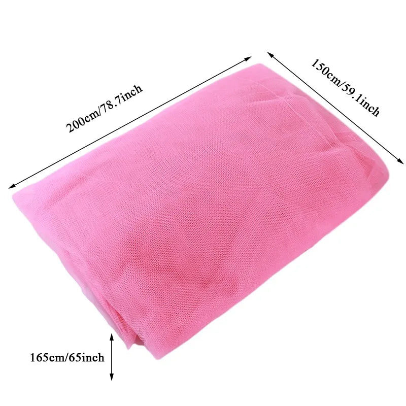 Double Bed Lace Mosquito Net – Full-Size Canopy for Kids & Adults