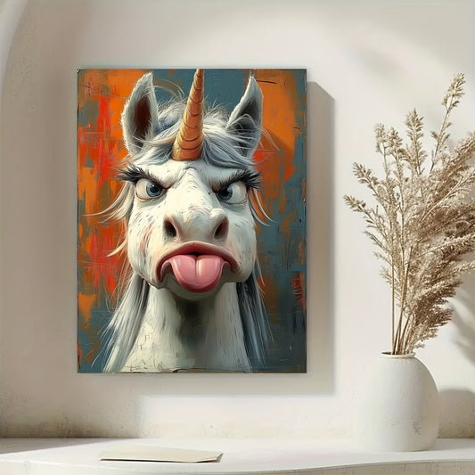 Framed Cartoon Wall Decor For Living Room, Bedroom, Home Office