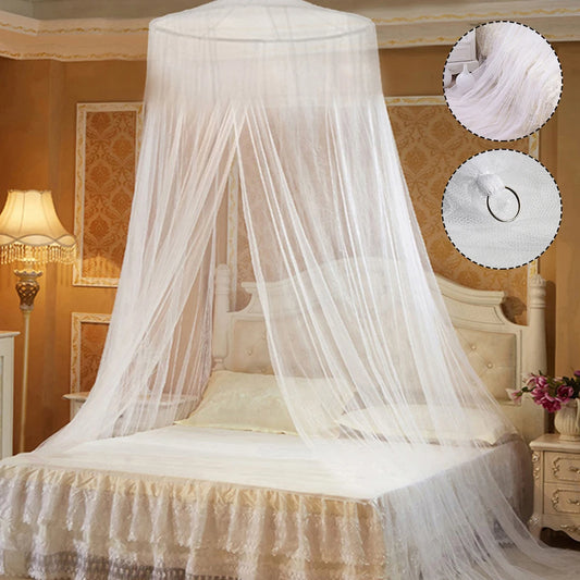 Large Dome Mosquito Net for Bed – Hanging Insect Mesh Canopy for Bedroom Protection