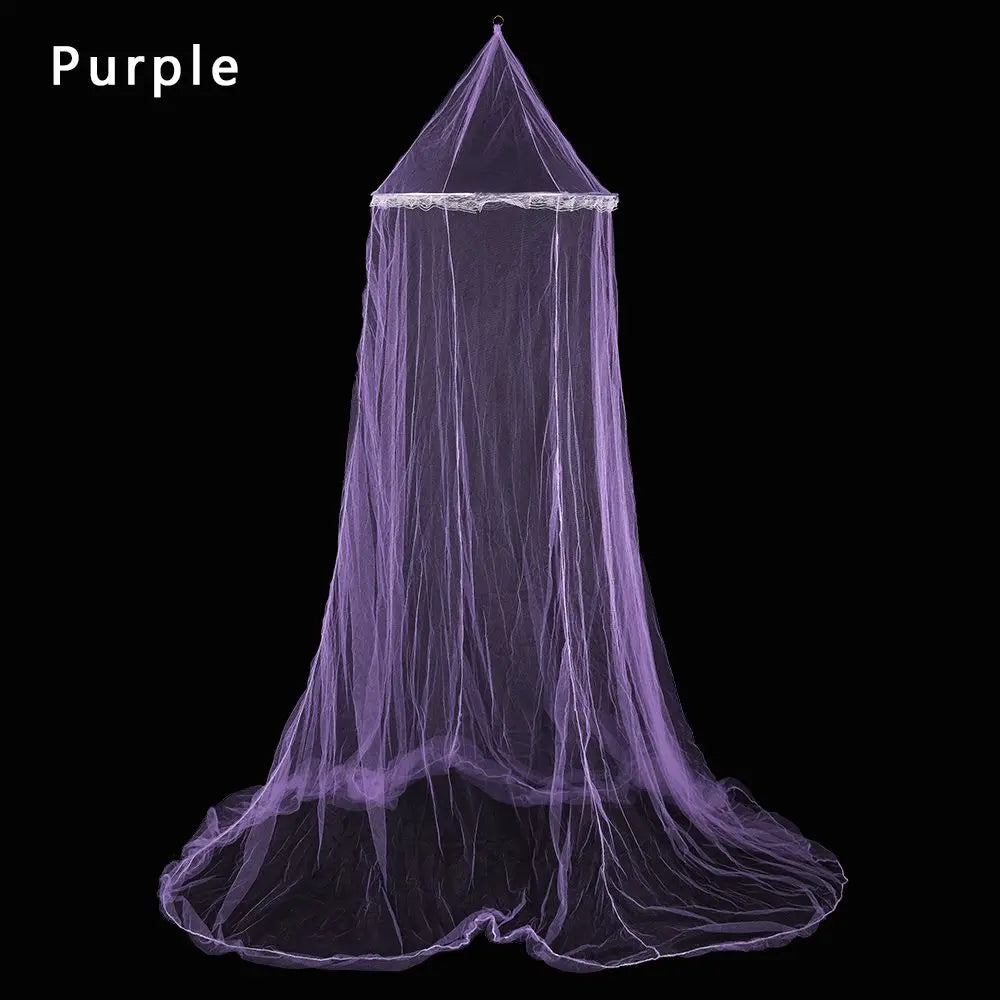 Princess Mosquito Net Canopy – Dome Mesh Bed Protection & Home Decor, Single Entry Insect Repellent