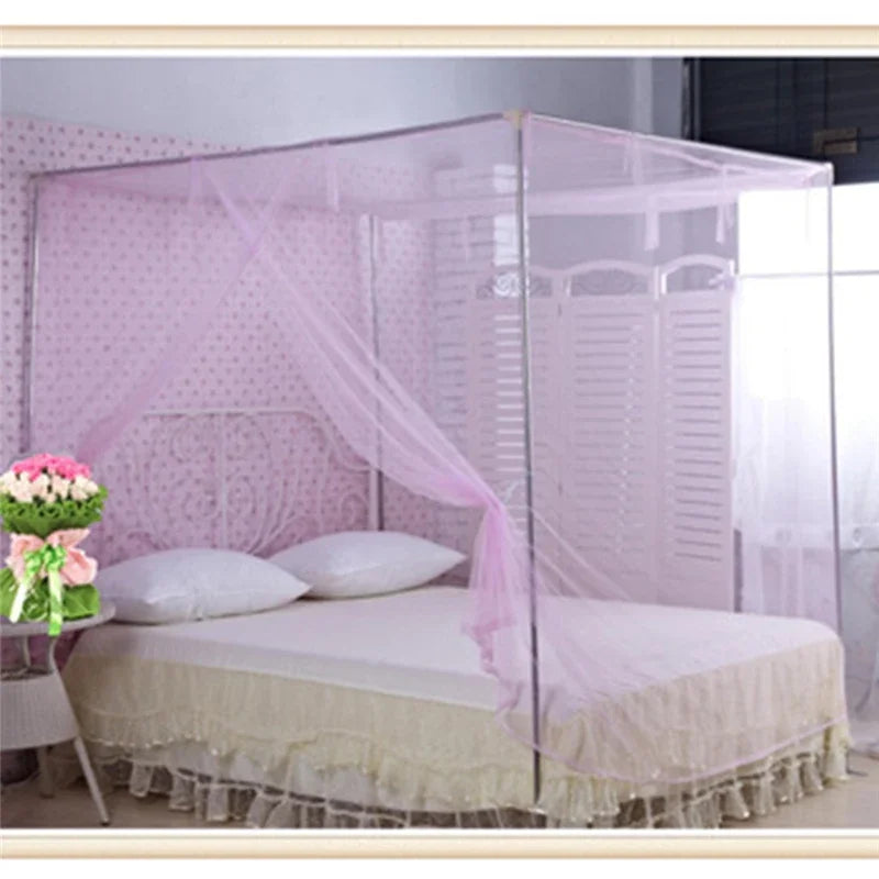 Double Bed Lace Mosquito Net – Full-Size Canopy for Kids & Adults