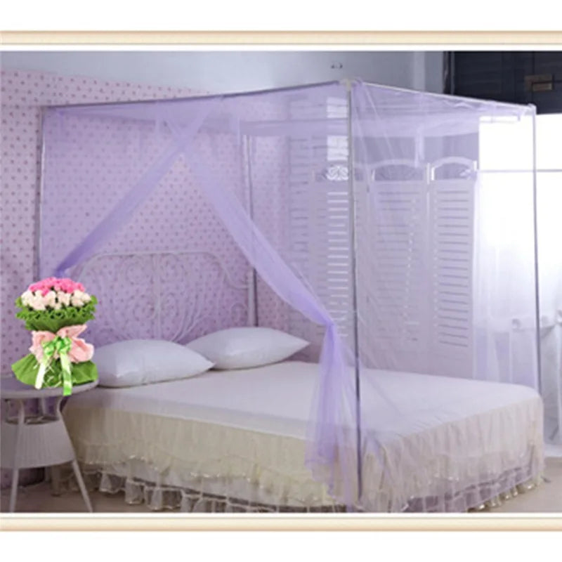 Double Bed Lace Mosquito Net – Full-Size Canopy for Kids & Adults