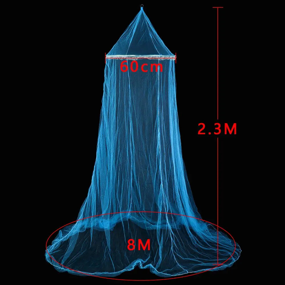 Princess Mosquito Net Canopy – Dome Mesh Bed Protection & Home Decor, Single Entry Insect Repellent