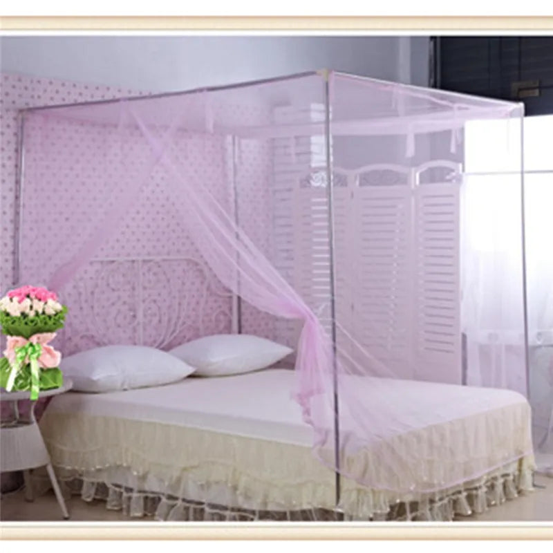 Double Bed Lace Mosquito Net – Full-Size Canopy for Kids & Adults