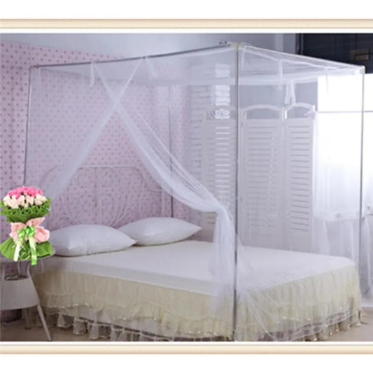 Double Bed Lace Mosquito Net – Full-Size Canopy for Kids & Adults
